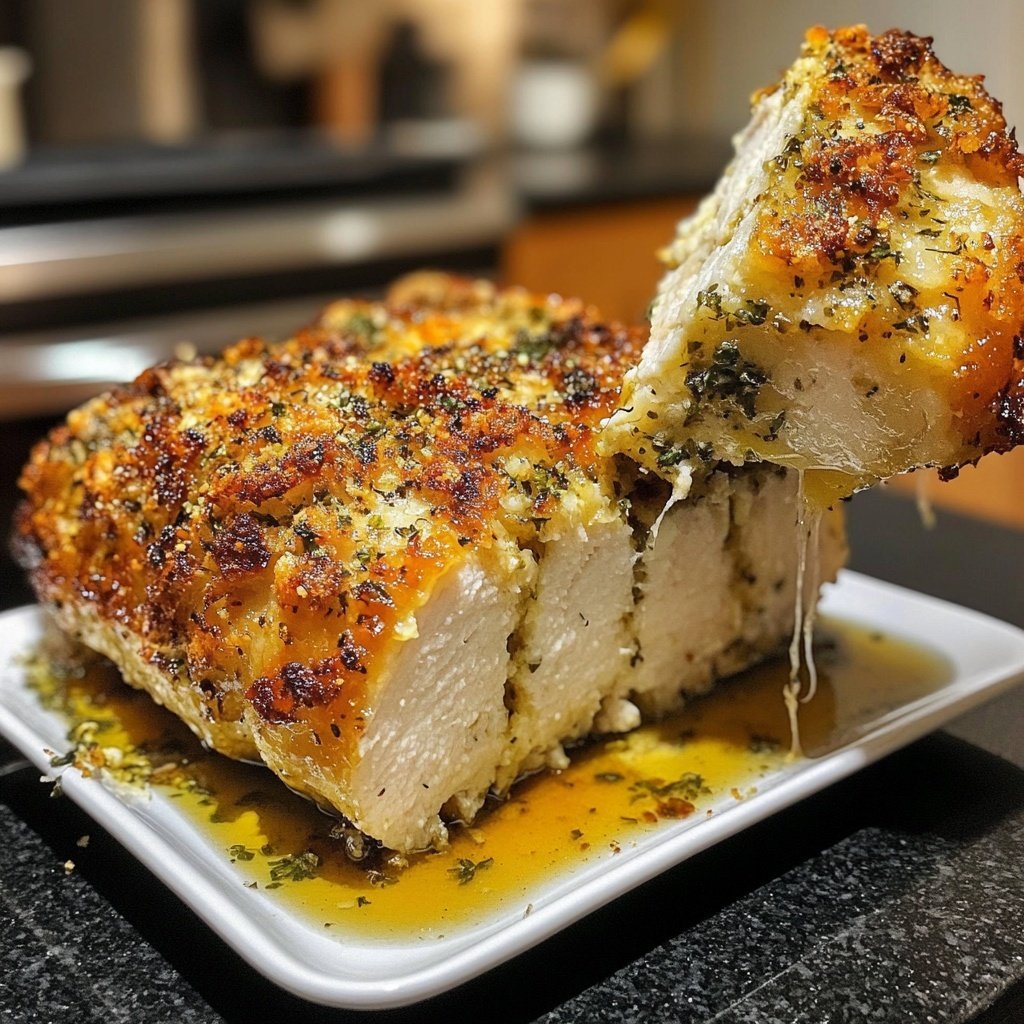 Saftige Hähnchenbrust im Ofen